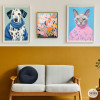 Cuadro para salón - Gato hipster