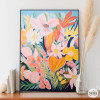 Peinture décorative - Fleurs sauvages