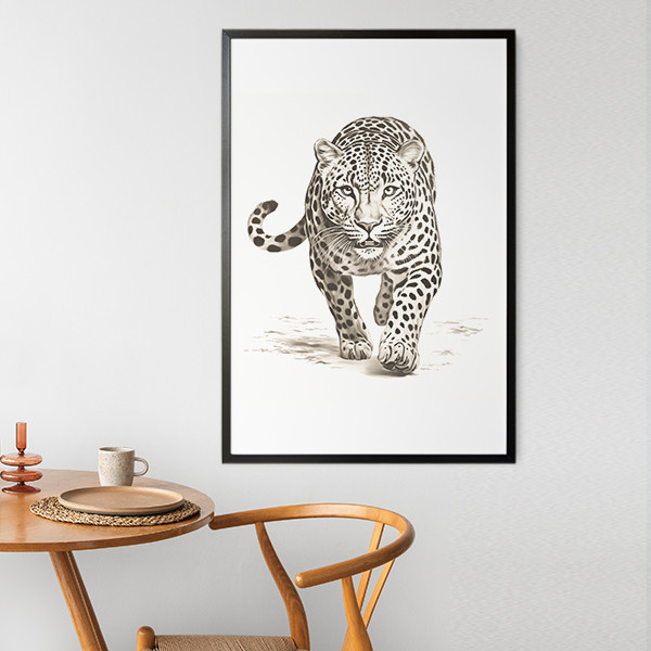 Affiche décorative - Tigre réaliste