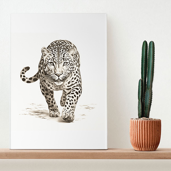 Affiche décorative - Tigre réaliste