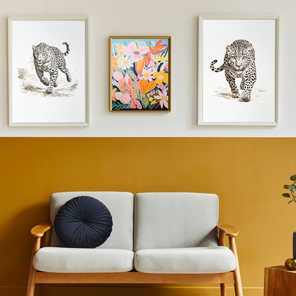 Affiche décorative - Tigre réaliste