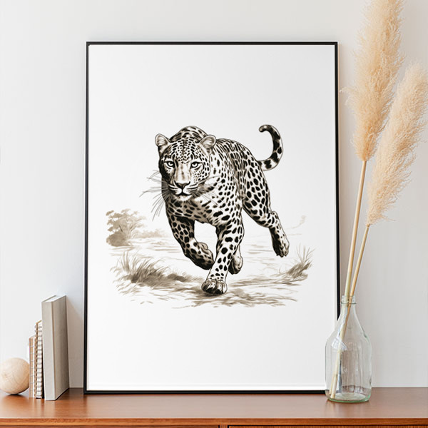 Decorative poster - Swift tiger