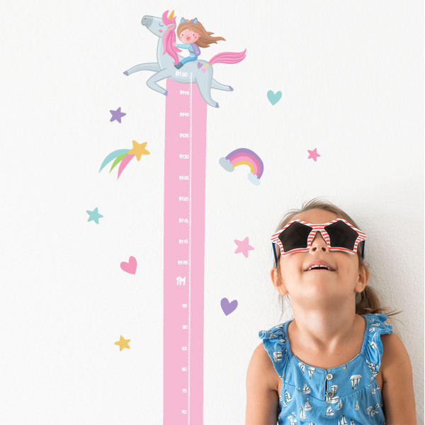 Girl with unicorn - Children's meter