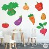 Verdures - Vinil decoratiu infantil