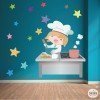 Cuisinier - Sticker pour enfant