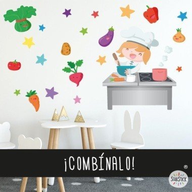 Cuisinier - Sticker pour enfant