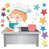 Cuisinier - Sticker pour enfant