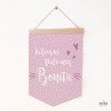 Banderola Bebé Tu haces mi vida más bonita - Banderolas infantiles