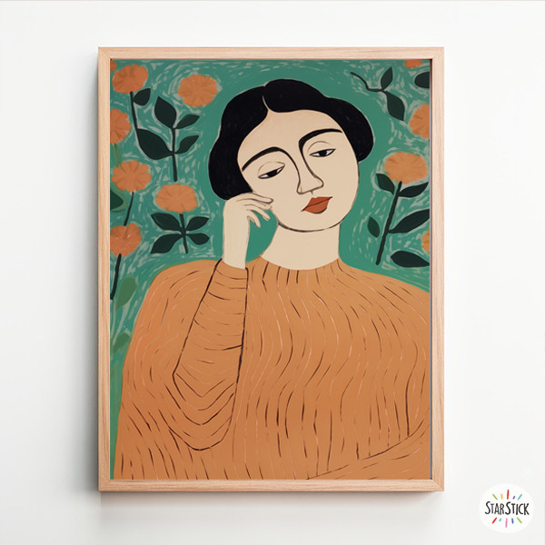 Frida - Quadre decoratiu per a sales d'estar