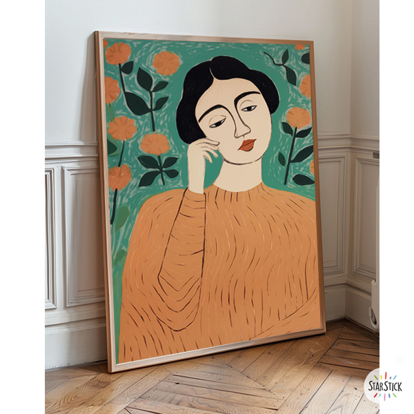 Frida - Cuadro para salón - Decoración
