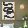 Poster - Brush in black and white
