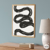 Poster - Brush in black and white
