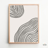 Quadre decoratiu minimalista - Línies A