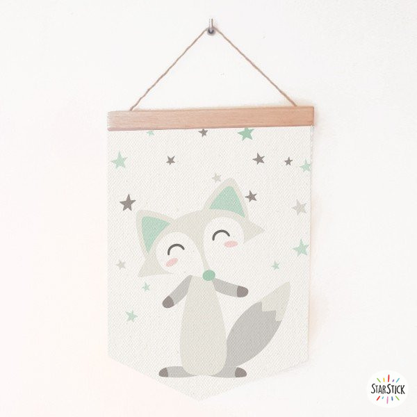 Baby banners - Nordic style fox