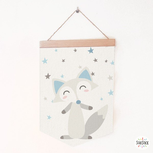 Baby banners - Nordic style fox