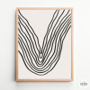 Decorative painting - Fine lines B