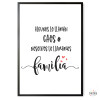 ¡Elige idioma! Cuadros decorativos - Algunos lo llaman caos, nosotros lo llamamos familia