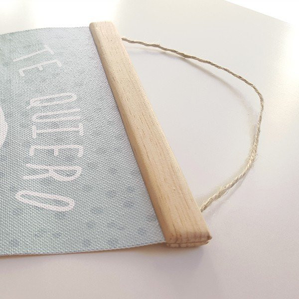 Baby banner - Nordic style lion