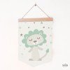 Baby banner - Nordic style lion