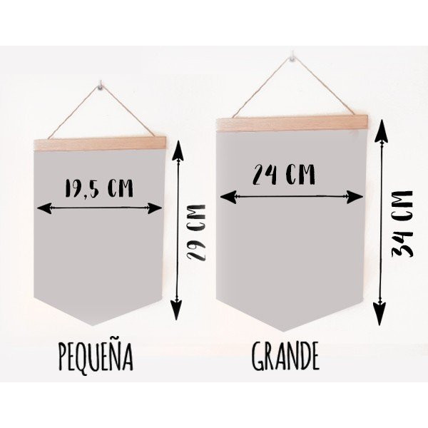 Baby banner - Nordic style lion