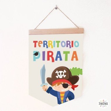 Pirate territory - Bannières pour enfants