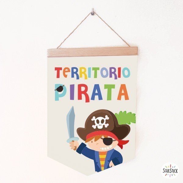 Territori pirata - Banderoles infantils