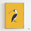 Pòster decoratiu - Pelicà mostassa