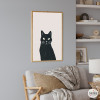 The Black Cat - Original Decorative Paintings