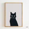 The Black Cat - Original Decorative Paintings