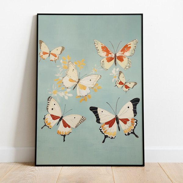 Papallones de colors - Quadres decoratius originals