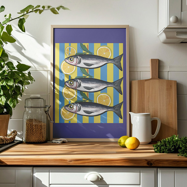 Sardines – Artwork for kitchens and dining rooms