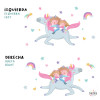 Brothers with unicorn - Children's decorative stickers