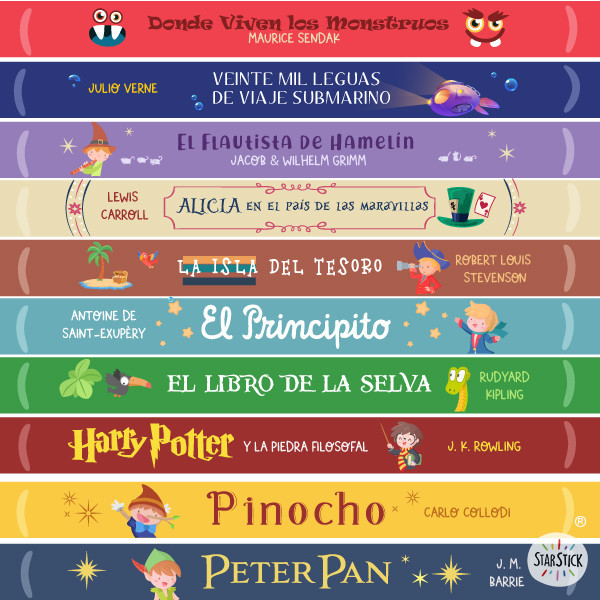 Vinils per escales i esglaons - Contes infantils