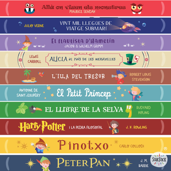 Vinils per escales i esglaons - Contes infantils