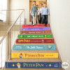 Stair and step decals - Children's stories