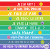 Vinils de colors per escales i esglaons - Frases de motivació i emoticones