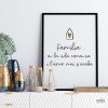 ¡Elige idioma! Cuadros decorativos - Familia… Donde la vida comienza