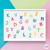 Classroom decoration - Decorative alphabet painting