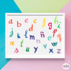 Classroom decoration - Decorative alphabet painting