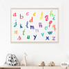 Classroom decoration - Decorative alphabet painting