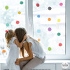 Stickers pour fenêtres – Confettis colorés