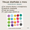 Stickers pour fenêtres – Confettis colorés