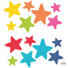 Decorar finestres i vidres amb vinils – Estrelles de colors