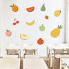 Vinil fruites - Decoració menjador escolar Montessori