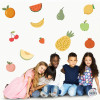 Vinil fruites - Decoració menjador escolar Montessori