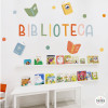 Montessori decoration for school libraries - Library stickers