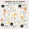 Decoració per a Aules STEAM - Vinils Montessori