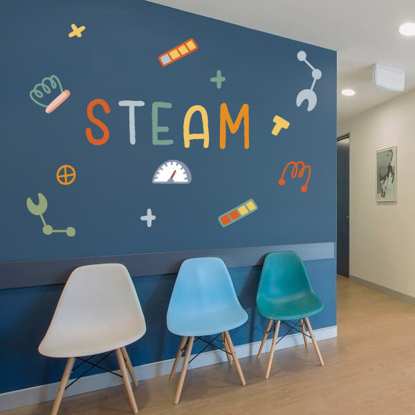 Decoració per a Aules STEAM - Vinils Montessori