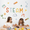 Decoration for STEAM classrooms - Montessori wall decals