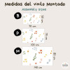 Autocollant avec notes de musique colorées - Décoration pour espaces Montessori